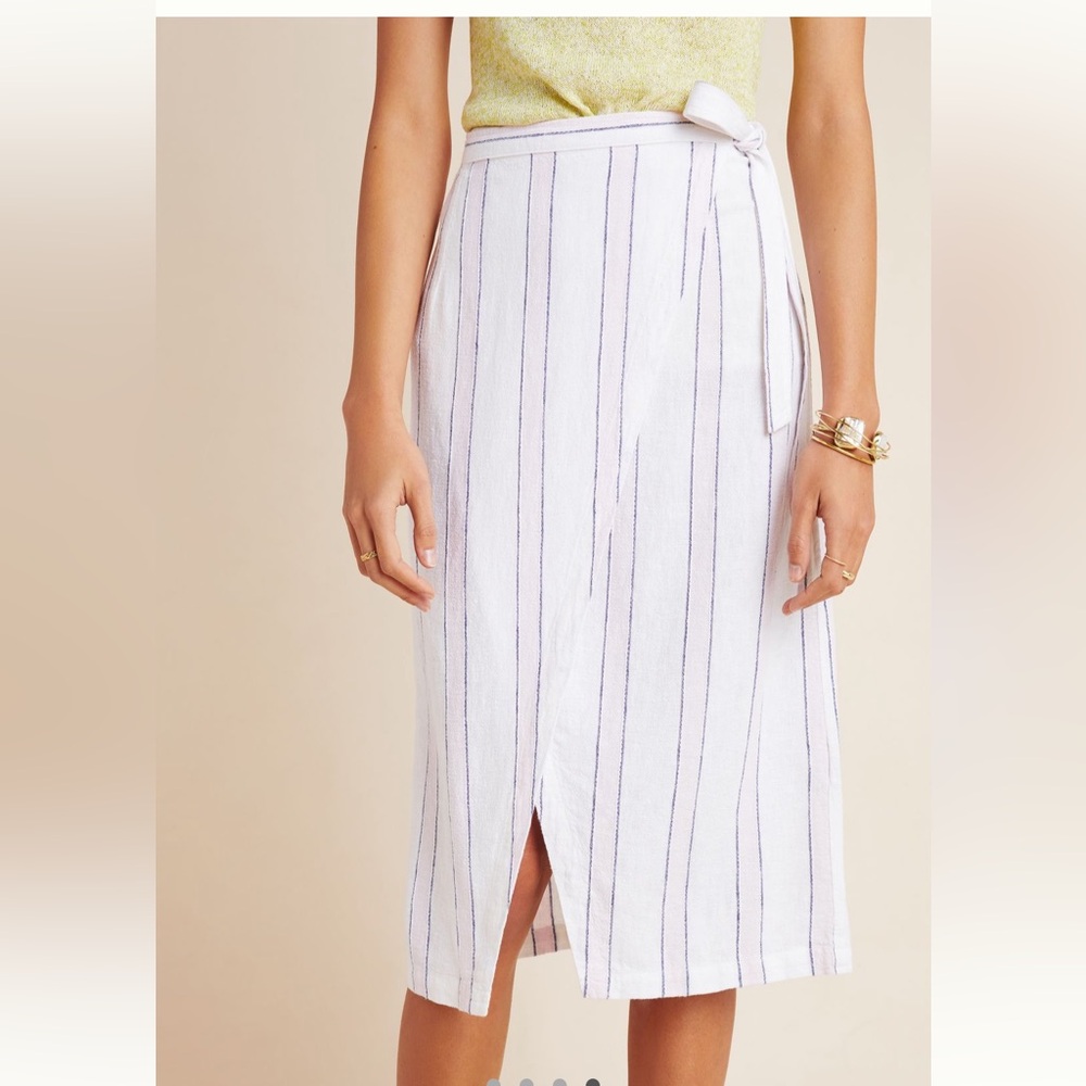 Anthropologie wrap skirt